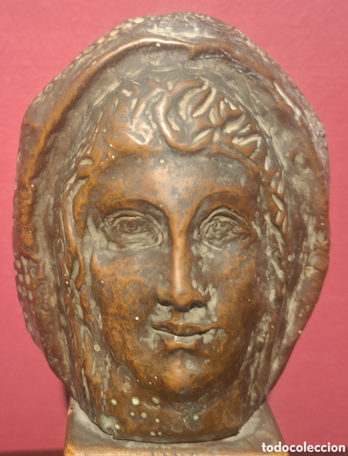 Arte: ROSTRO. C&Iacute;RCULO DE PABLO GARGALLO (1881-1934) - Foto 2