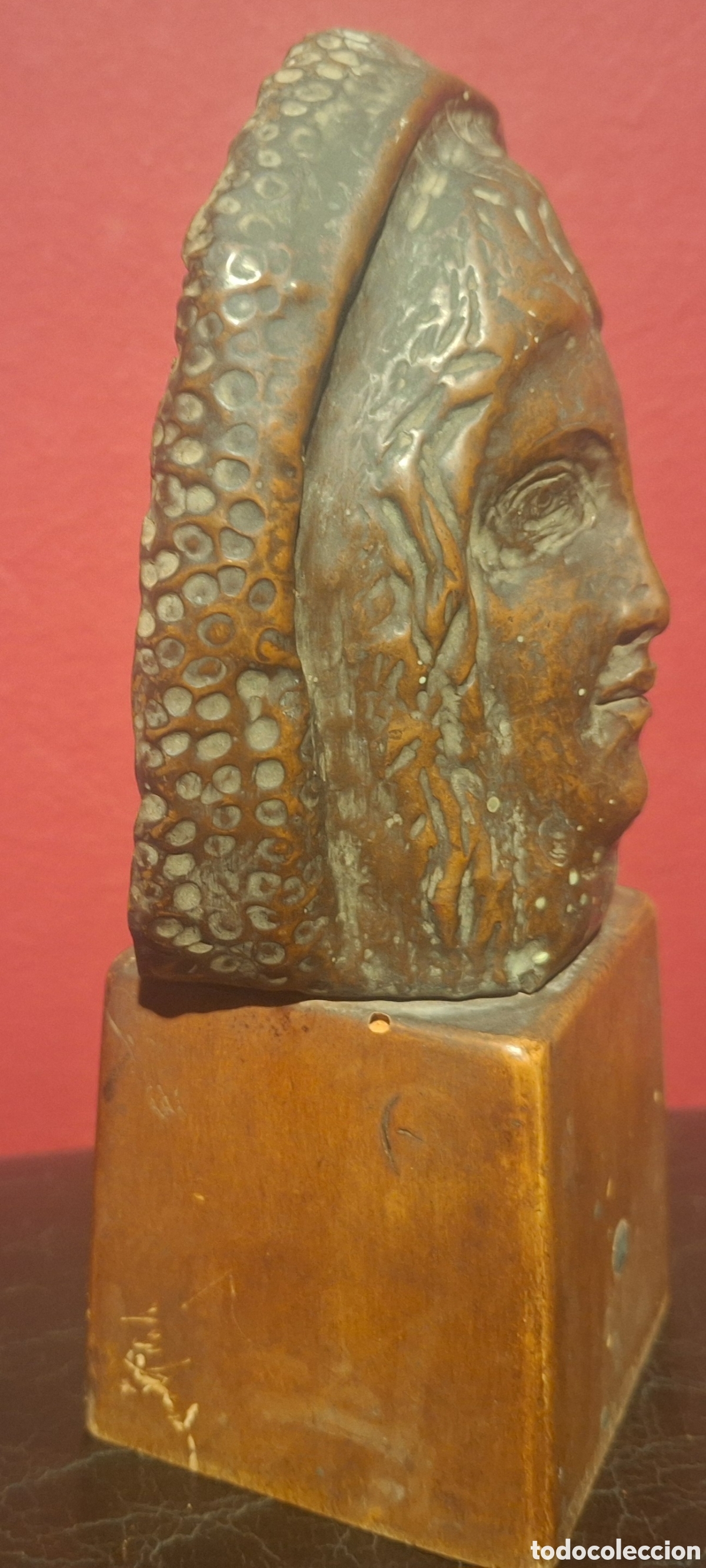 Arte: ROSTRO. C&Iacute;RCULO DE PABLO GARGALLO (1881-1934) - Foto 3