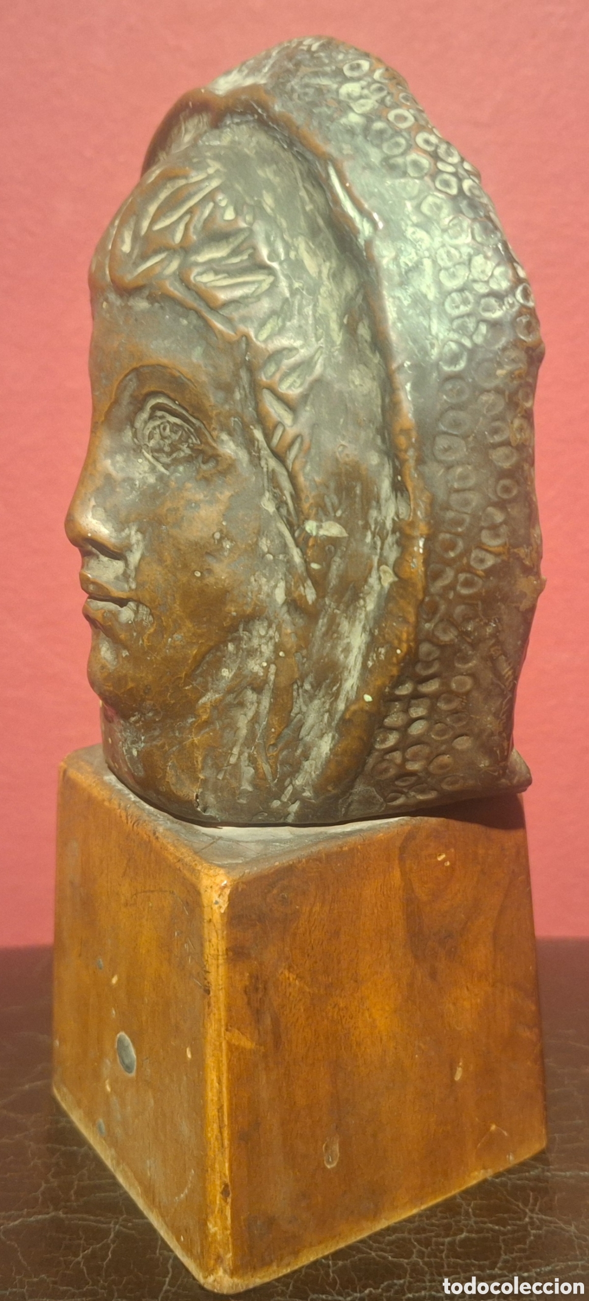 Arte: ROSTRO. C&Iacute;RCULO DE PABLO GARGALLO (1881-1934) - Foto 5