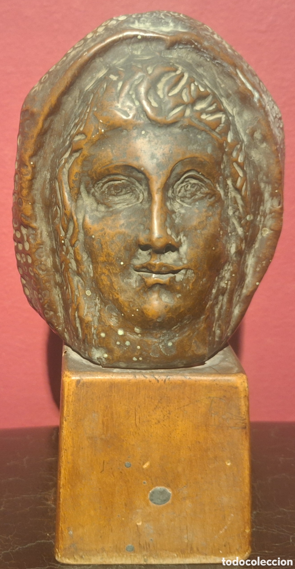 Arte: ROSTRO. C&Iacute;RCULO DE PABLO GARGALLO (1881-1934) - Foto 1