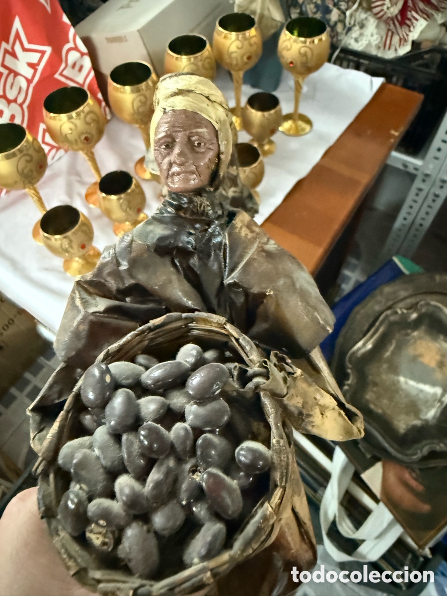 Arte: Lote de 2 figuras echas con semillas - Foto 2
