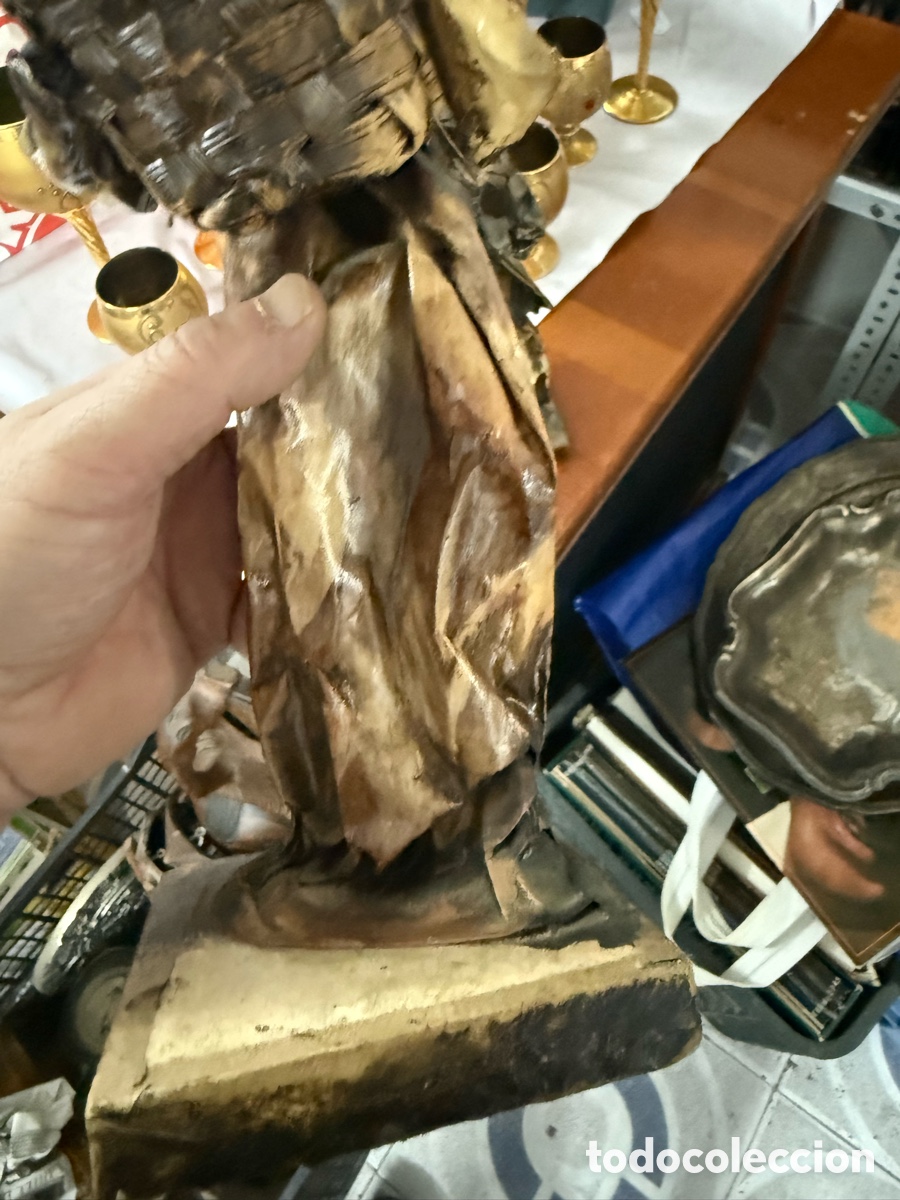 Arte: Lote de 2 figuras echas con semillas - Foto 4