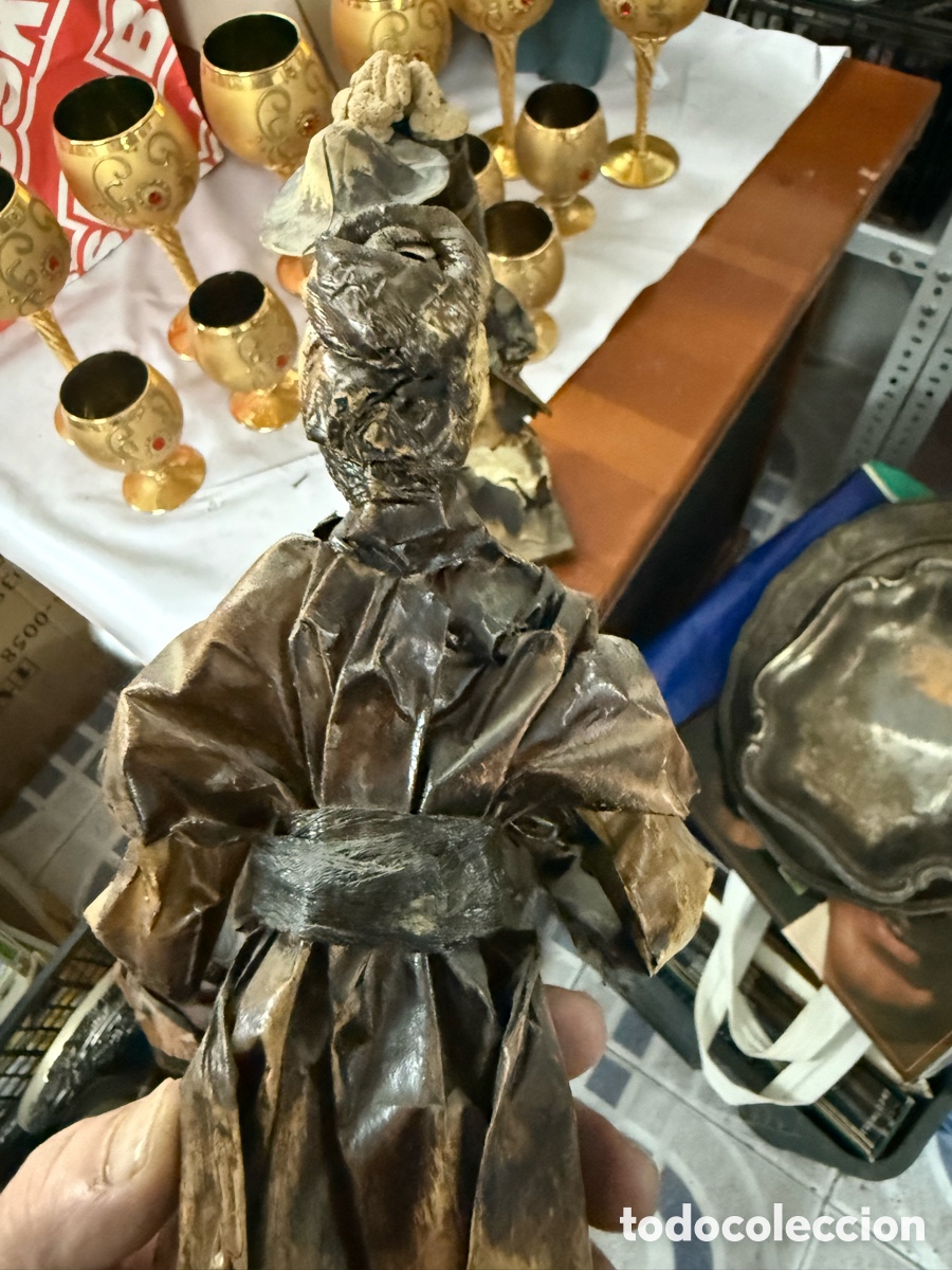 Arte: Lote de 2 figuras echas con semillas - Foto 5