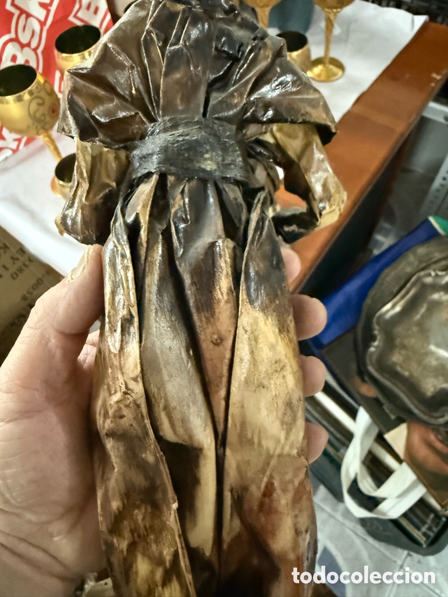 Arte: Lote de 2 figuras echas con semillas - Foto 6