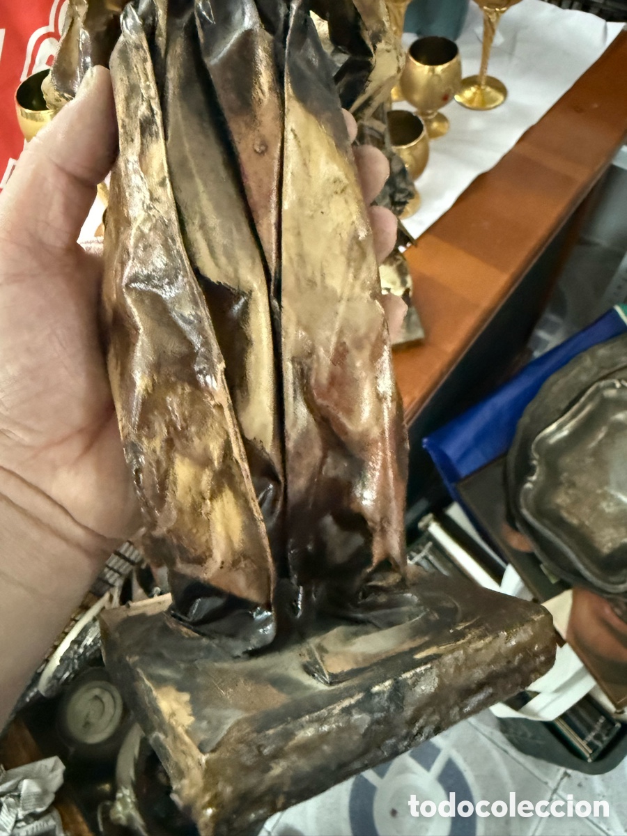 Arte: Lote de 2 figuras echas con semillas - Foto 7