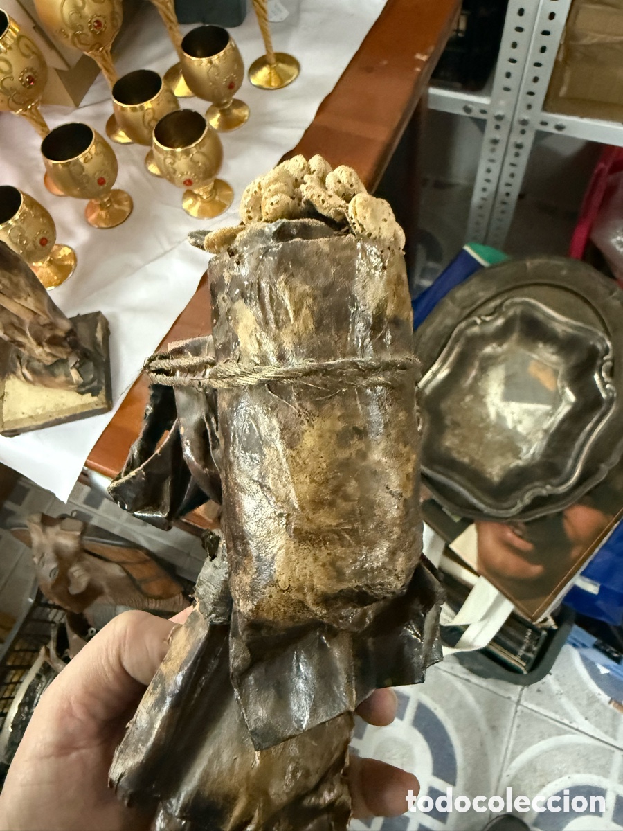 Arte: Lote de 2 figuras echas con semillas - Foto 11