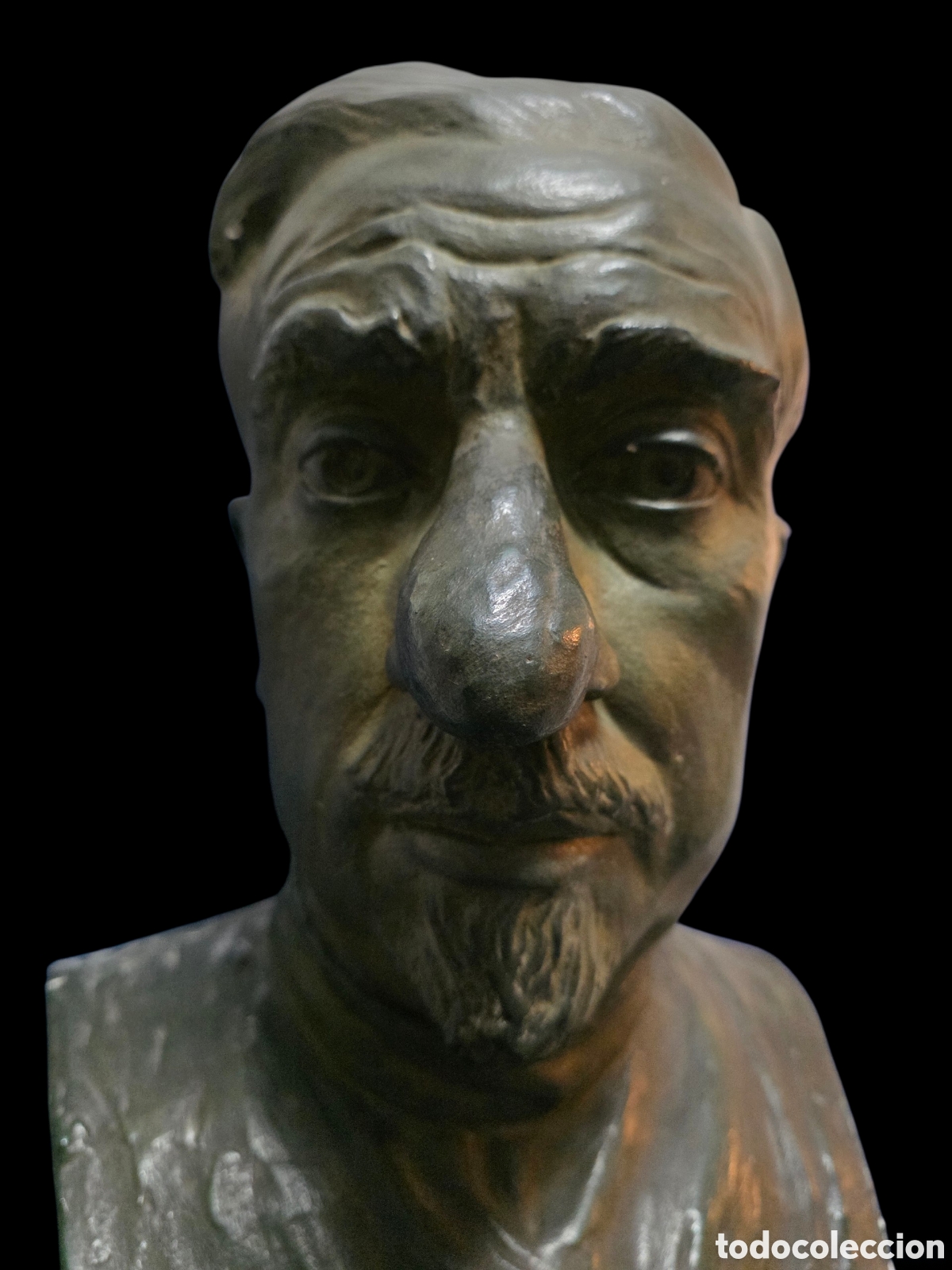 Arte: Busto obra de Juan Modrego Garc&eacute;s en estuco - Foto 5