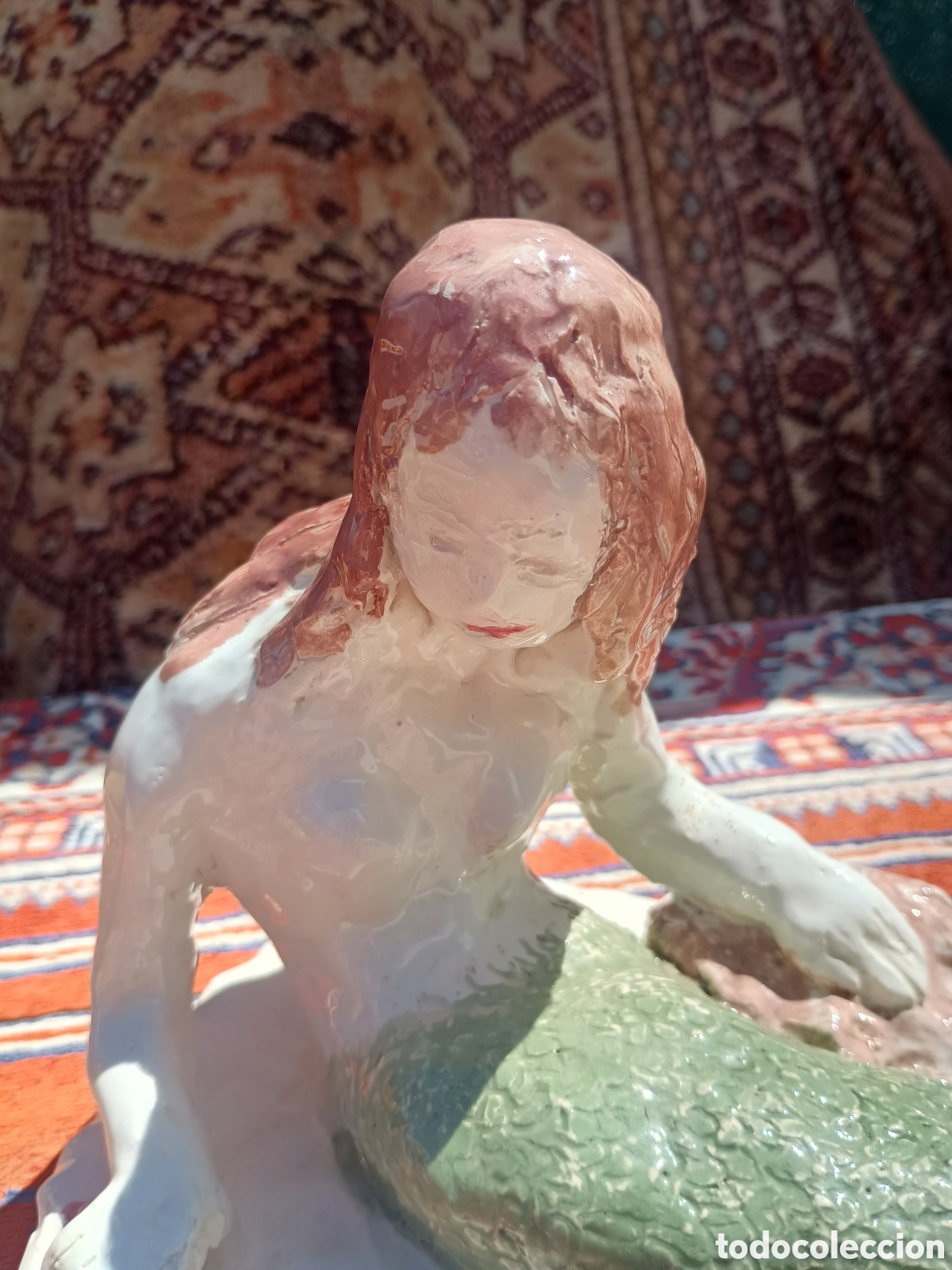 Arte: Escultura mujer sirena - Foto 2