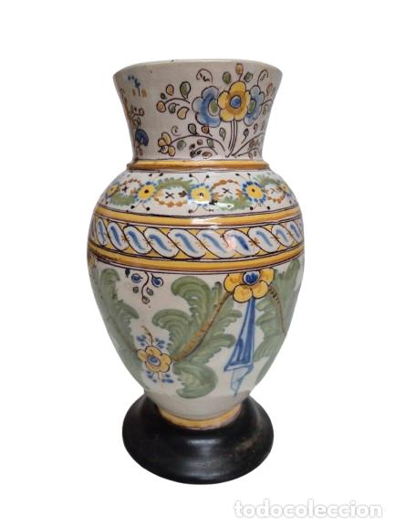 Arte: Bonito Jarr&oacute;n Antiguo - Cer&aacute;mica de Talavera - Circa 1900