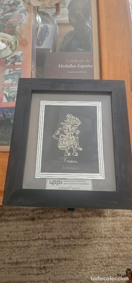 Arte: Figura plata indonesia cuadro - Foto 2