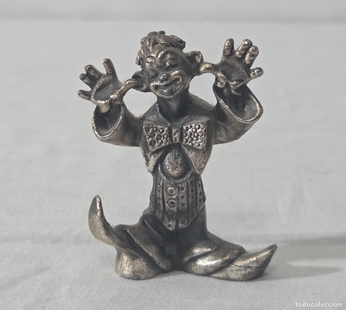 Arte: Figura payaso de plomo. - Foto 1