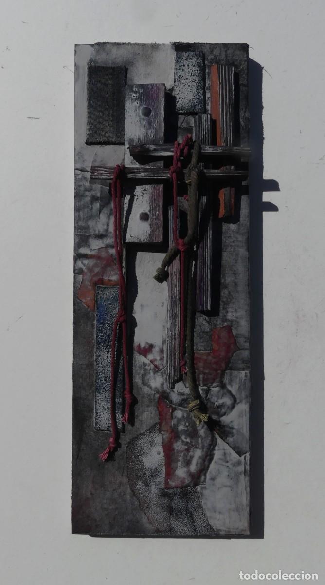 Arte: ESCULTURA MURAL DE JOSE SANZ SALA ( PAGO POR BIZUM )