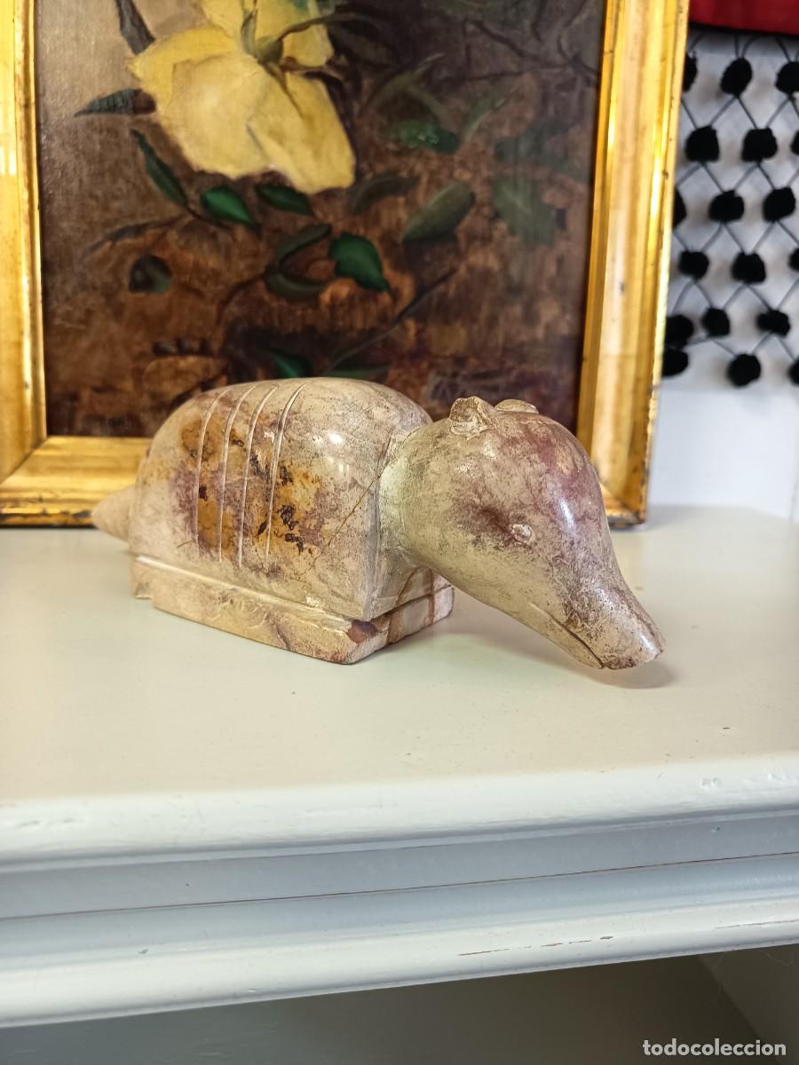 Arte: Escultura m&aacute;rmol Armadillo - Foto 4