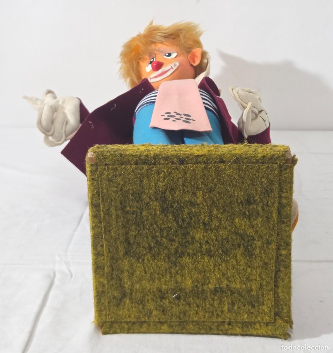 Arte: Gran figura de payaso en fieltro - Foto 10