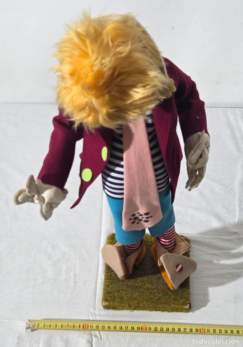 Arte: Gran figura de payaso en fieltro - Foto 11
