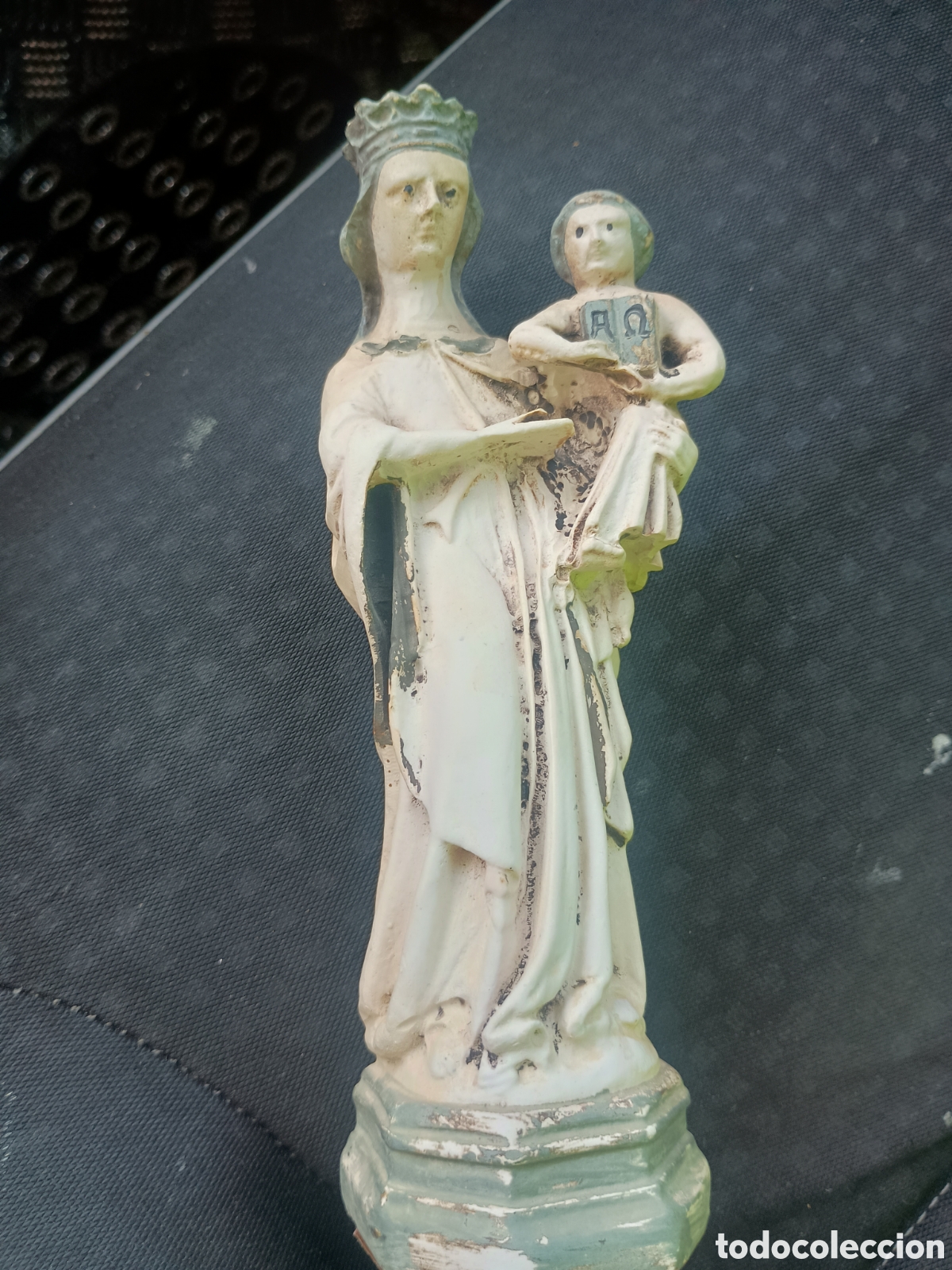 Arte: Virgen con ni&ntilde;o en brazo - Foto 1