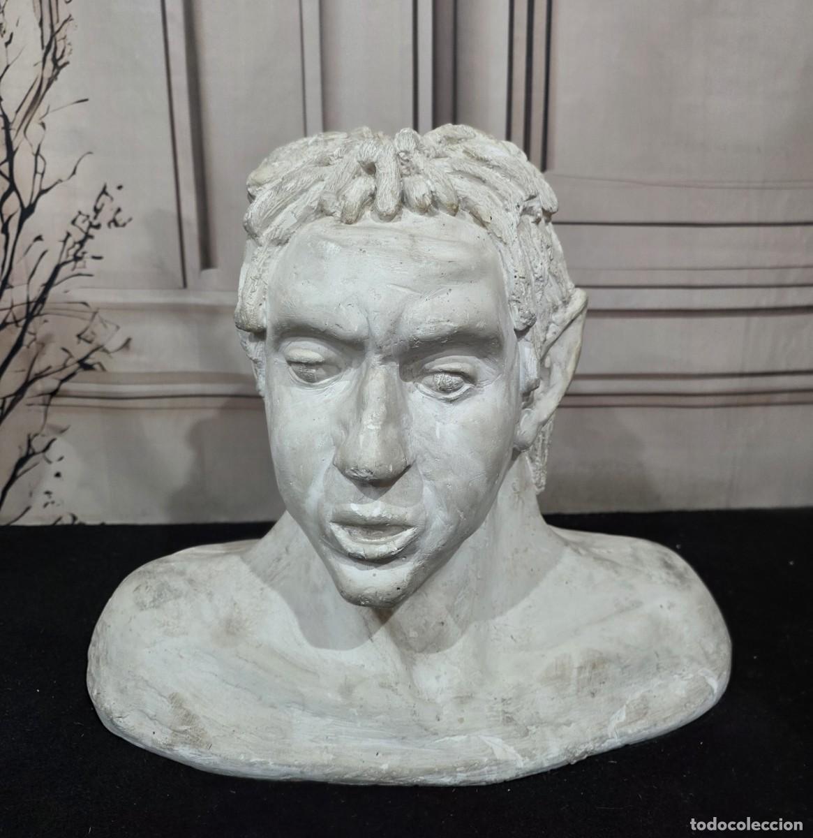 Arte: Escultura busto de yeso - Foto 1