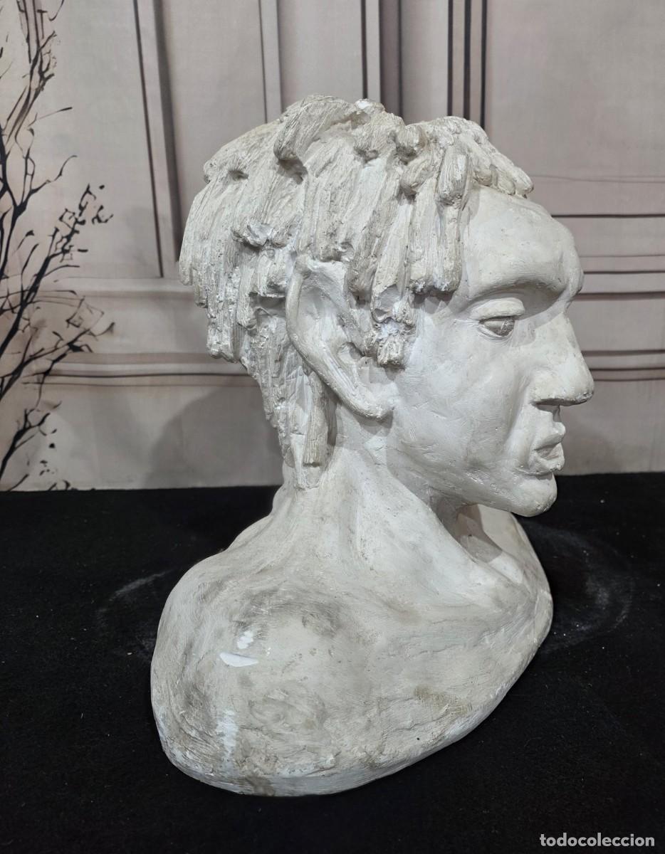 Arte: Escultura busto de yeso - Foto 2
