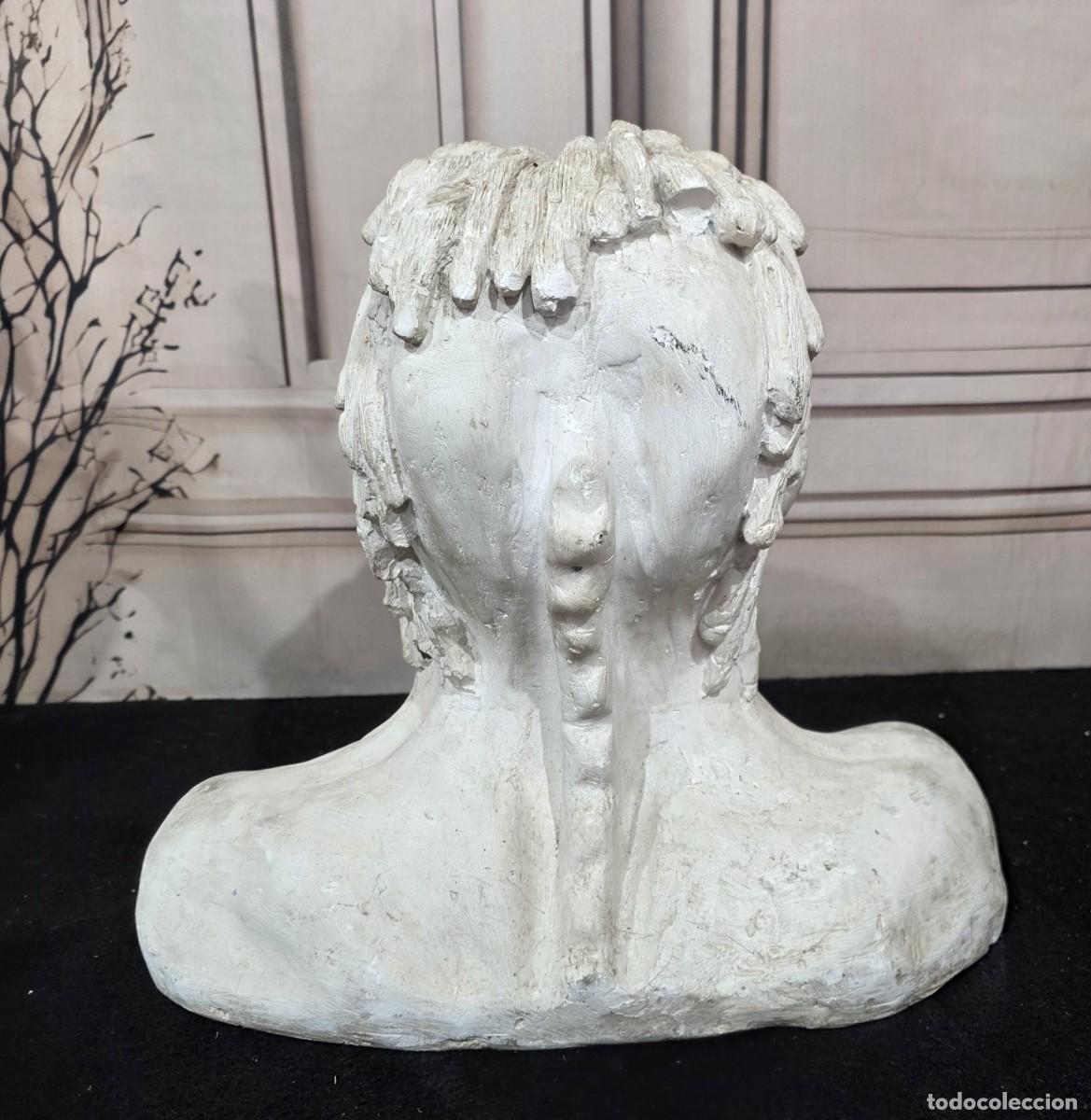 Arte: Escultura busto de yeso - Foto 3