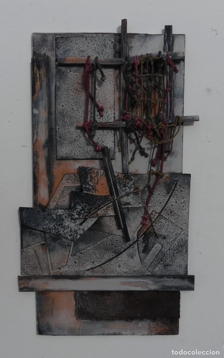 Arte: ESCULTURA MURAL DE JOSE SANZ SALA ( PAGO POR BIZUM )