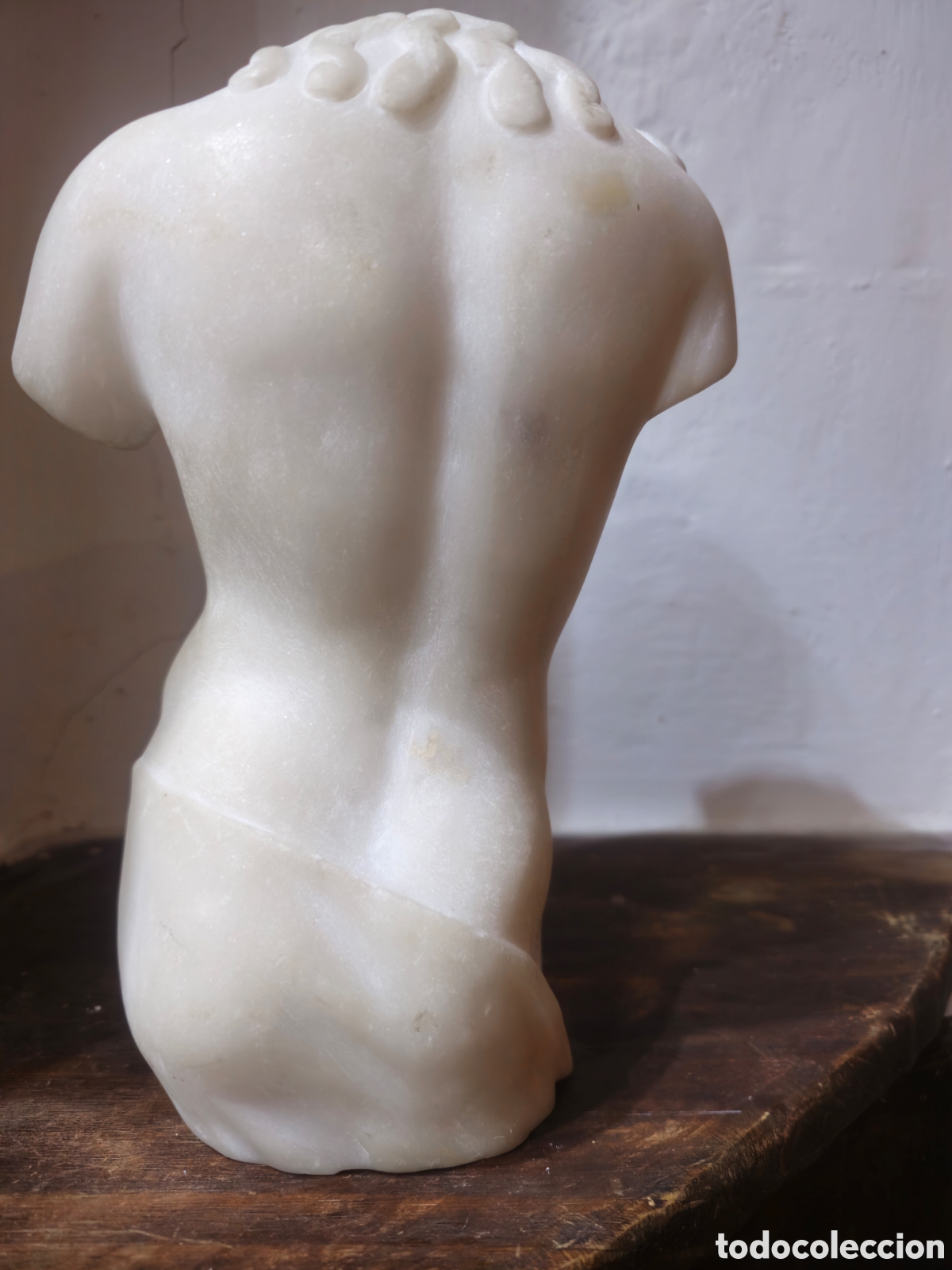 Arte: Male torso,Esculptura - Foto 4