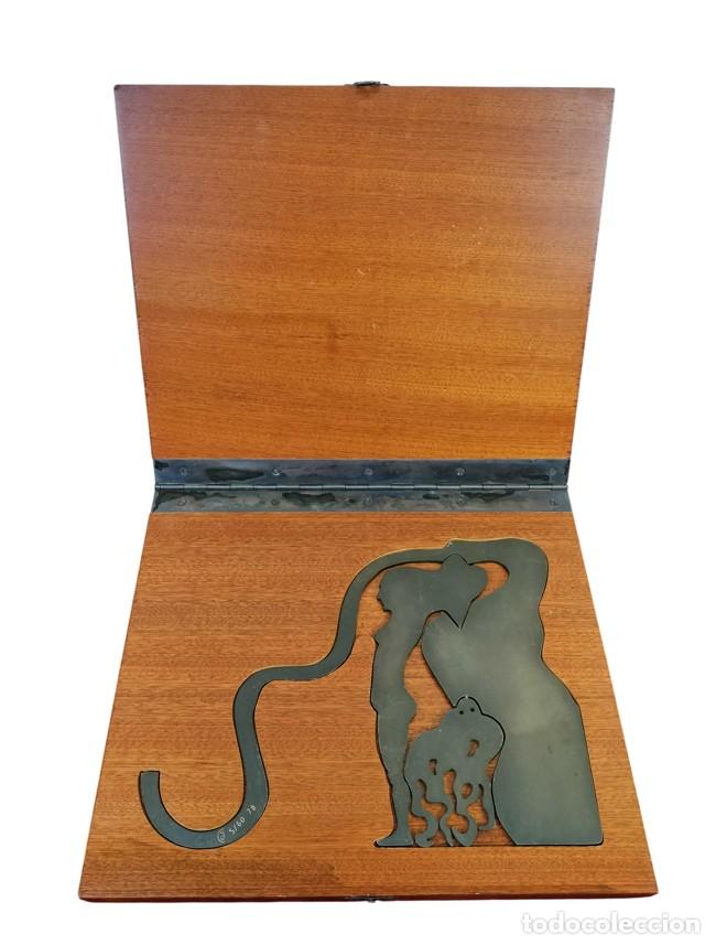 Arte: ESCULTURA MODULAR O DESMONTABLE DE ESTILO SURREALISTA. 5/60. METAL CORTADO. 1978.