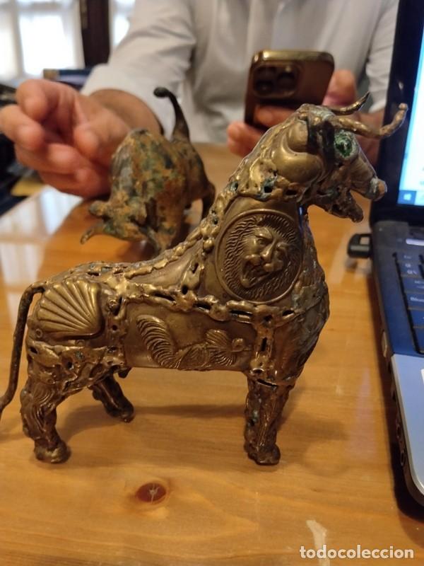 Arte: ESCULTURA BRUTALISTA DE METAL DE PAL KEPENYES, MAGNIFICO ESTADO