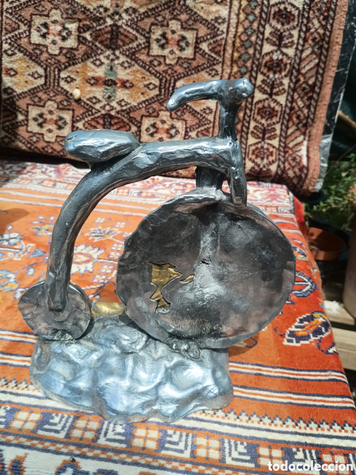 Arte: Escultura David Marshall bicicleta - Foto 13