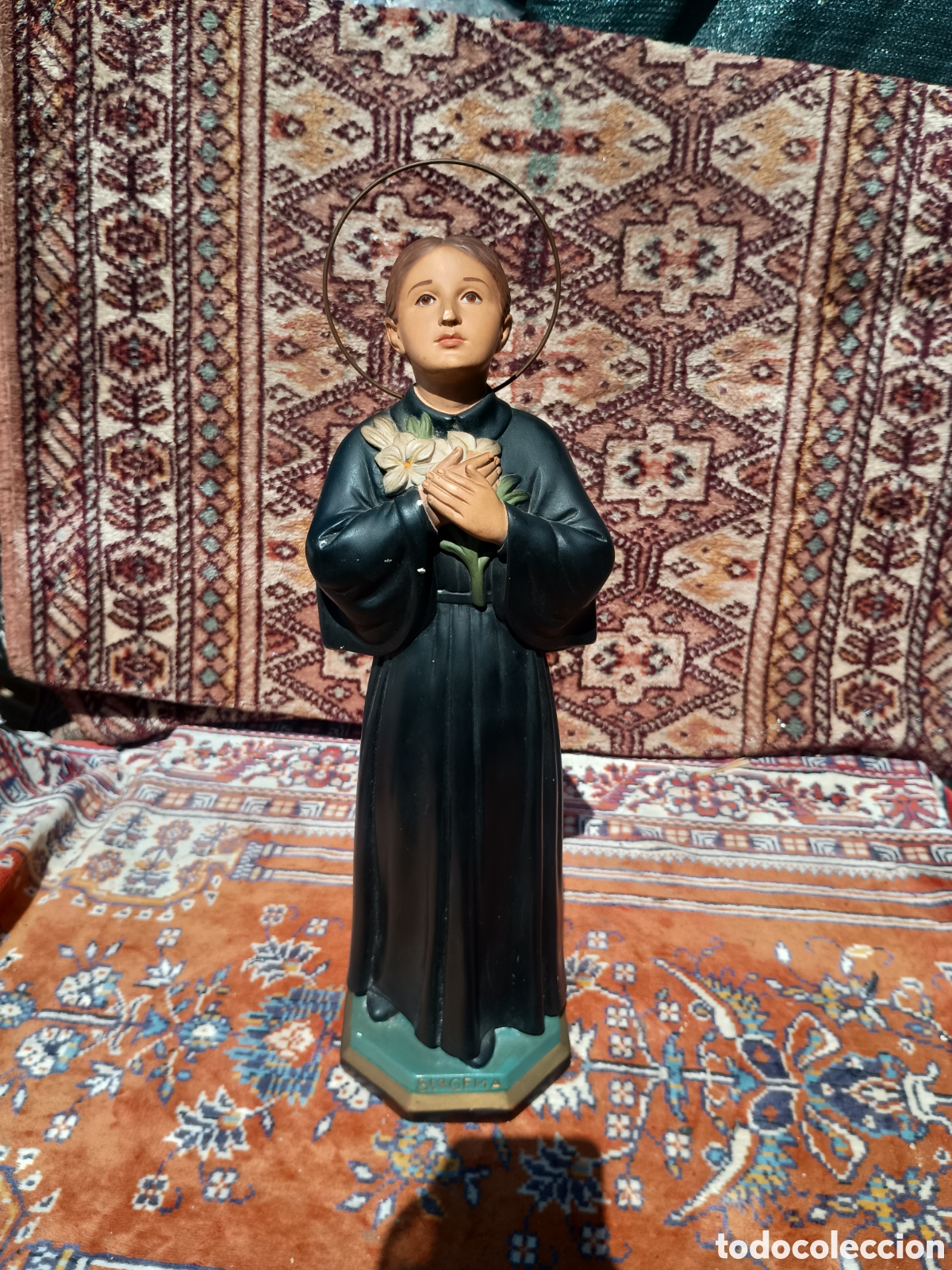 Arte: Escultura Santa Gema estilo Olot