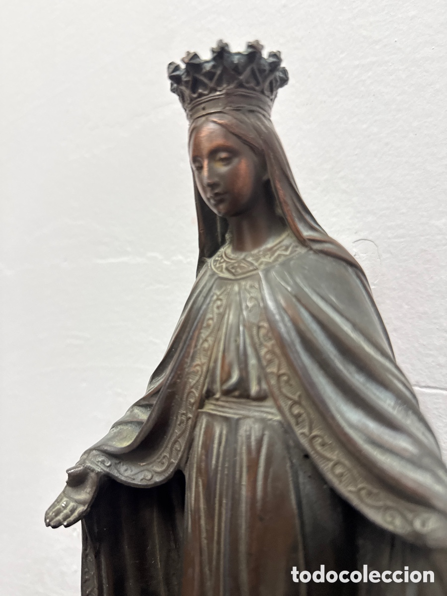 Arte: Virgen dorada muy antigua
