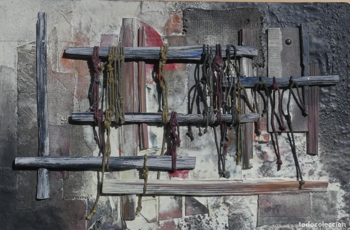Arte: ESCULTURA MURAL DE JOSE SANZ SALA ( PAGO POR BIZUM )