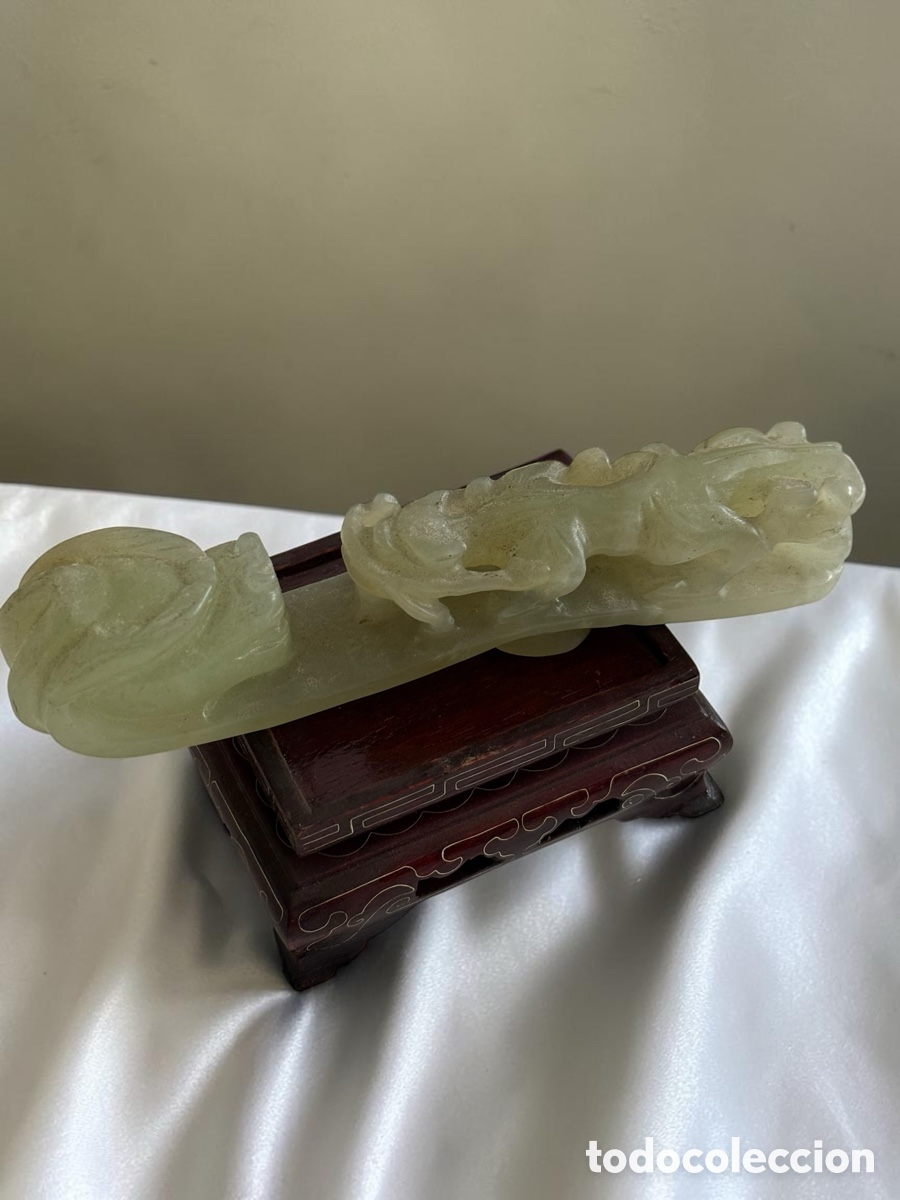 Arte: Gancho de jade tallado