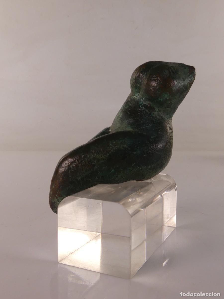 Arte: FIGURA ESCULTURA DE BRONCE - TORSO DESNUDO