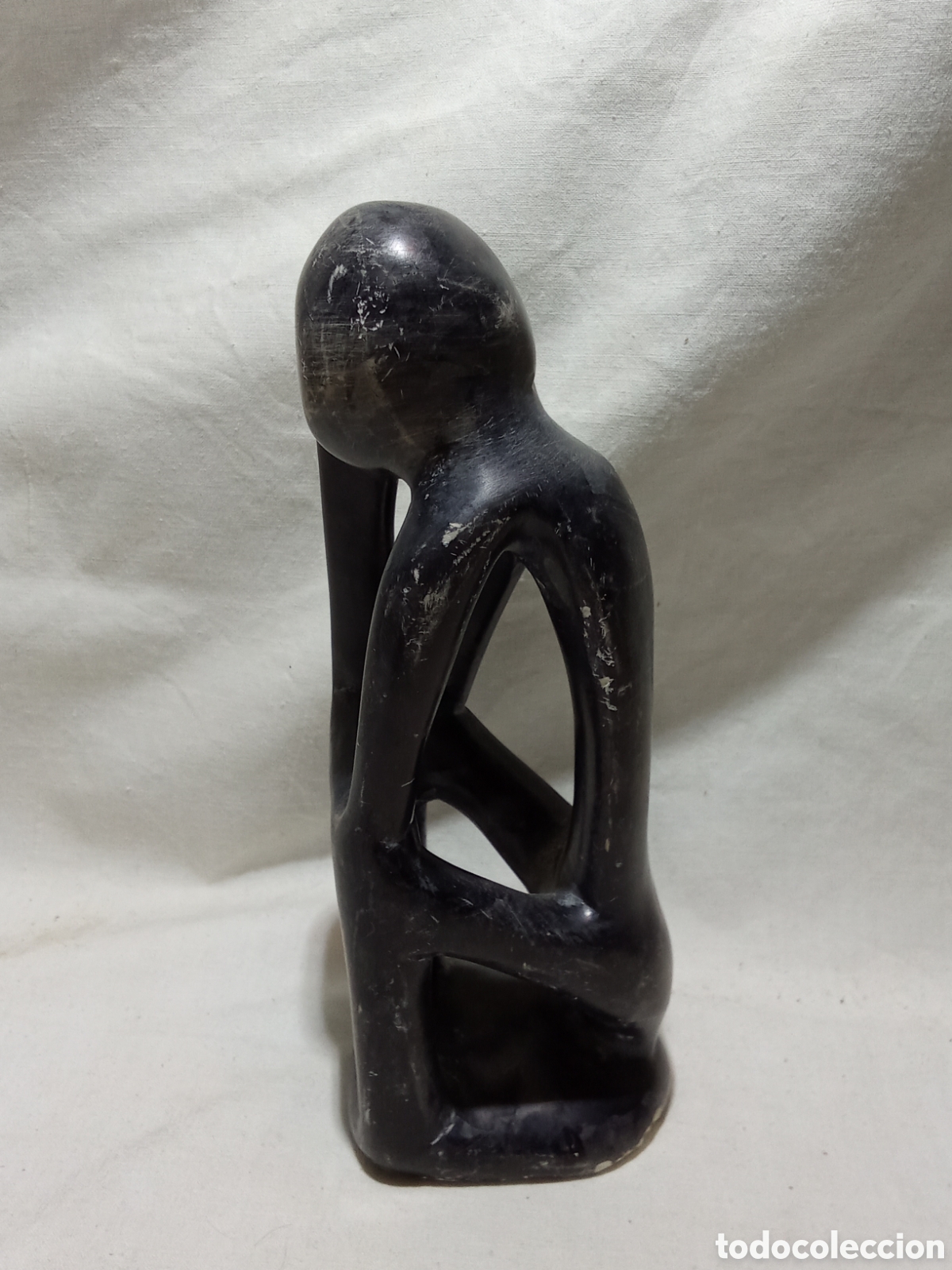 Arte: CURIOSA FIGURA DE PENSADOR - Foto 2