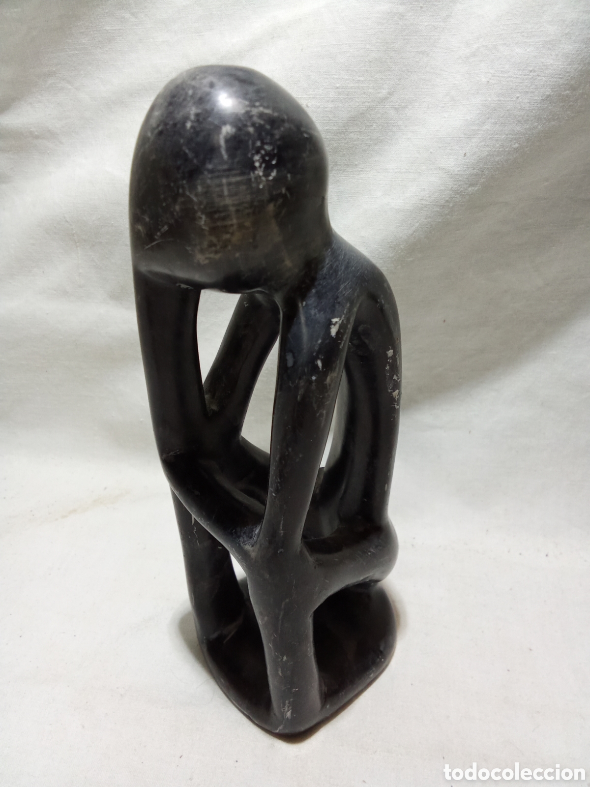 Arte: CURIOSA FIGURA DE PENSADOR - Foto 1