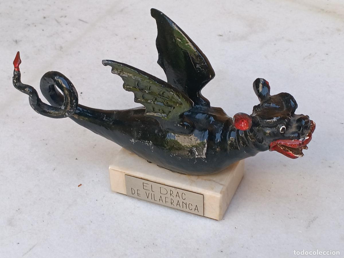 Arte: FIGURA EN PLOMO DEL DRAC DE VILAFRANCA DEL PENEDES