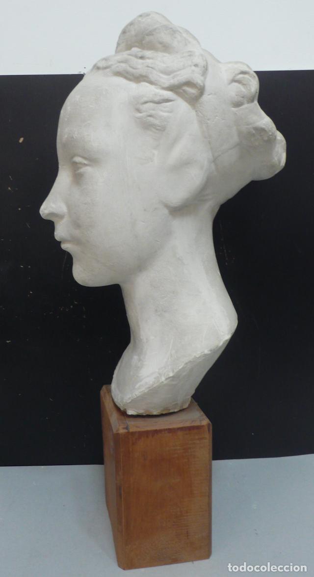 Arte: ESCULTURA BUSTO DE ESCAYOLA - Foto 2
