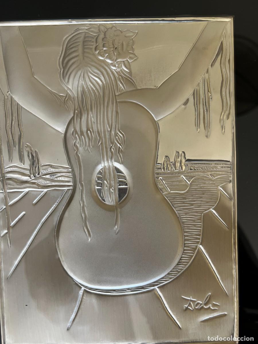Arte: Bajorrelieve Plata Salvador Dal&iacute; &rdquo;Espa&ntilde;a&rdquo; - Certificado N&ordm; 828