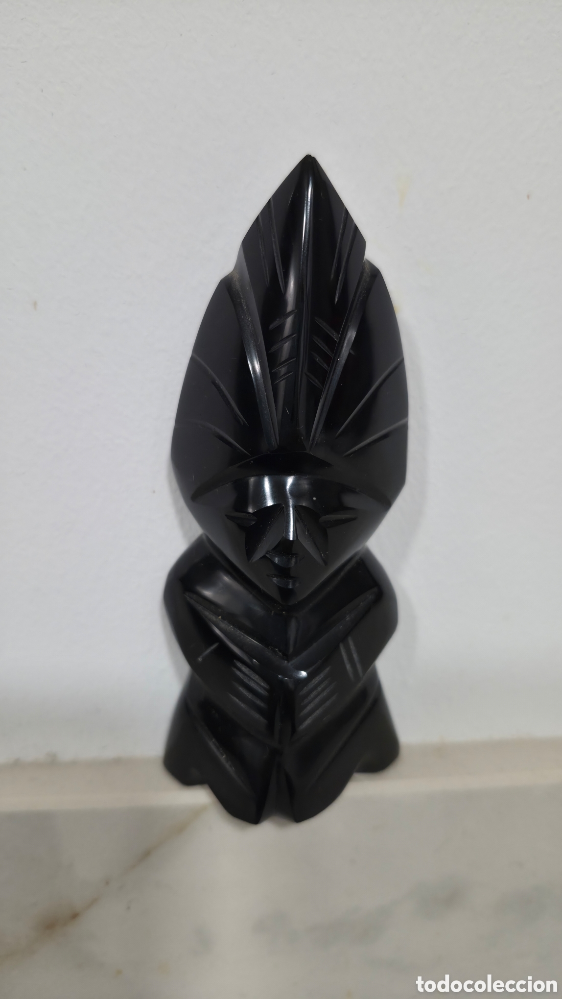 Arte: Peque&ntilde;o totem de obsidiana. - Foto 3