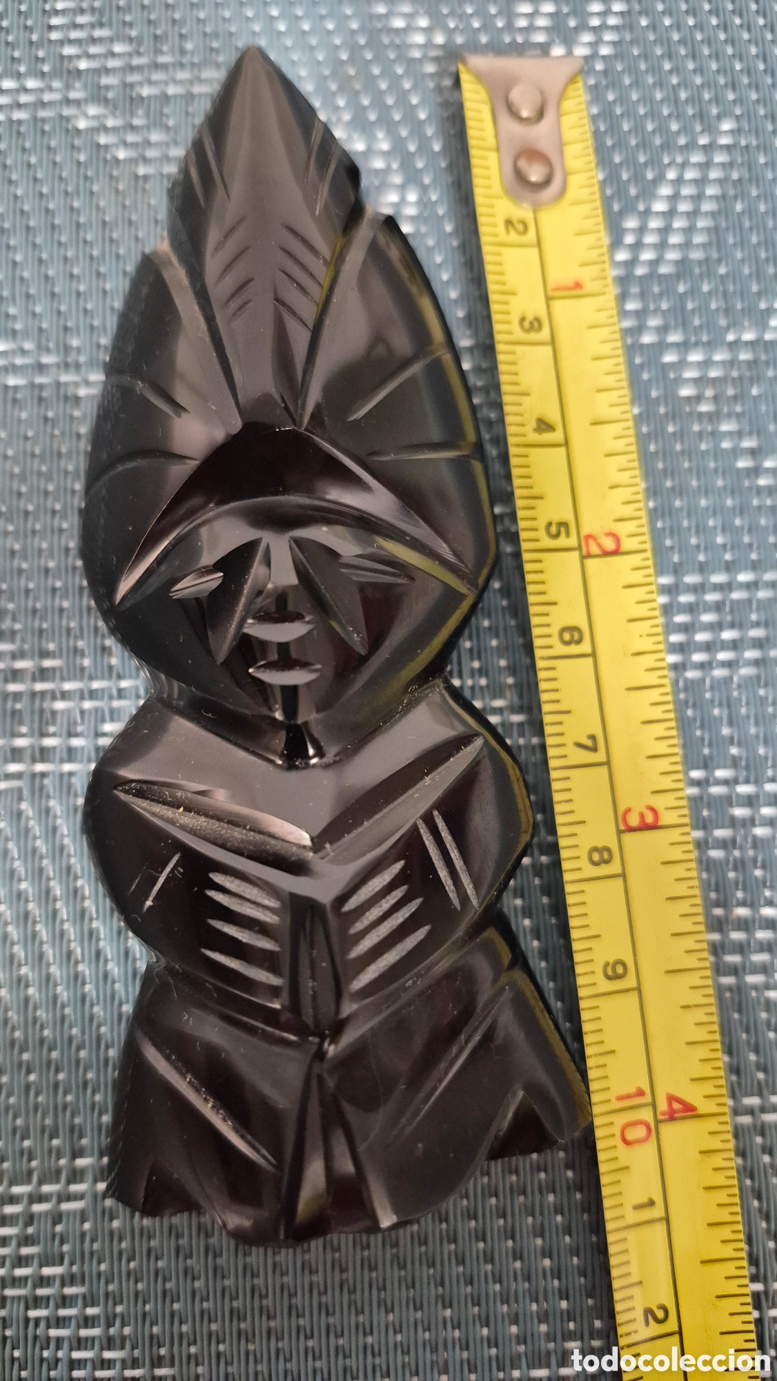 Arte: Peque&ntilde;o totem de obsidiana. - Foto 5