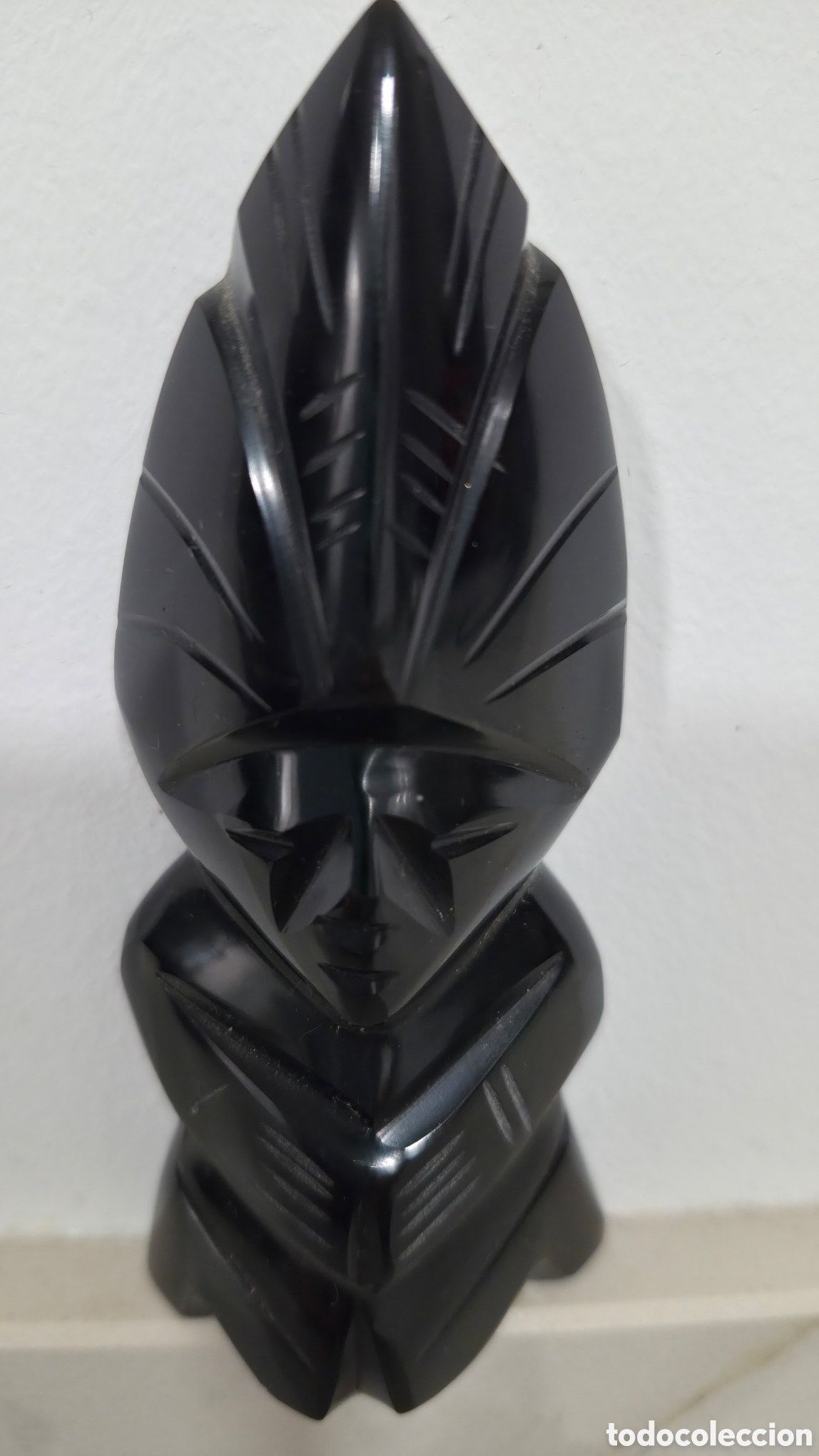 Arte: Peque&ntilde;o totem de obsidiana. - Foto 2