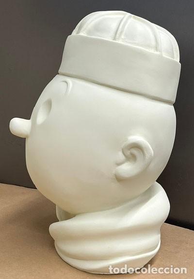 Arte: Figura busto de tintin con gorro - Foto 3