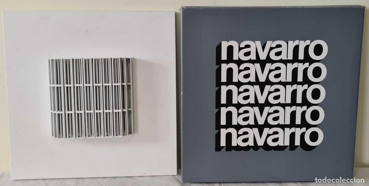 Art: JOSEP NAVARRO. ESCULTURA MODULAR OSCILANTE. METAL ESMALTADO. DISFORM. 1974.