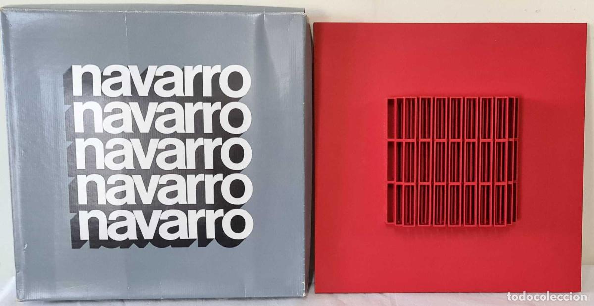 Art: JOSEP NAVARRO. ESCULTURA MODULAR OSCILANTE. METAL ESMALTADO. DISFORM. 1974.