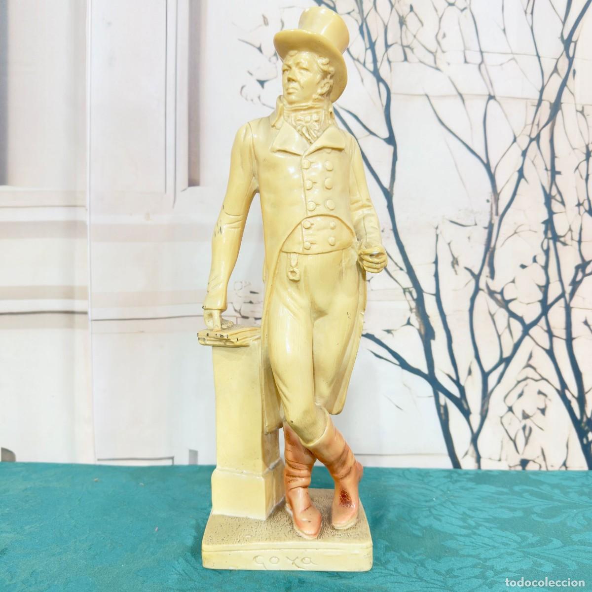 Arte: Escultura de Goya moldeada a mano