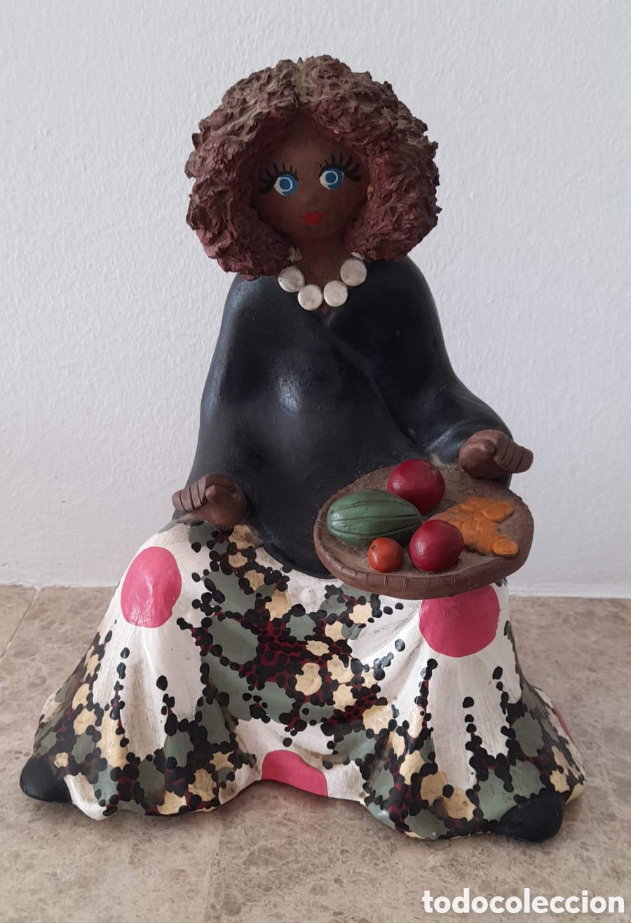 Arte: Escultura MIR&Oacute; de Cer&aacute;mica o similar, medidas en las fotograf&iacute;as.