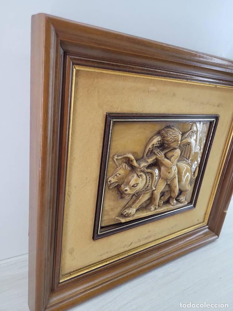 Arte: BAJORRELIEVE DE QUERUB&Iacute;N - Foto 3