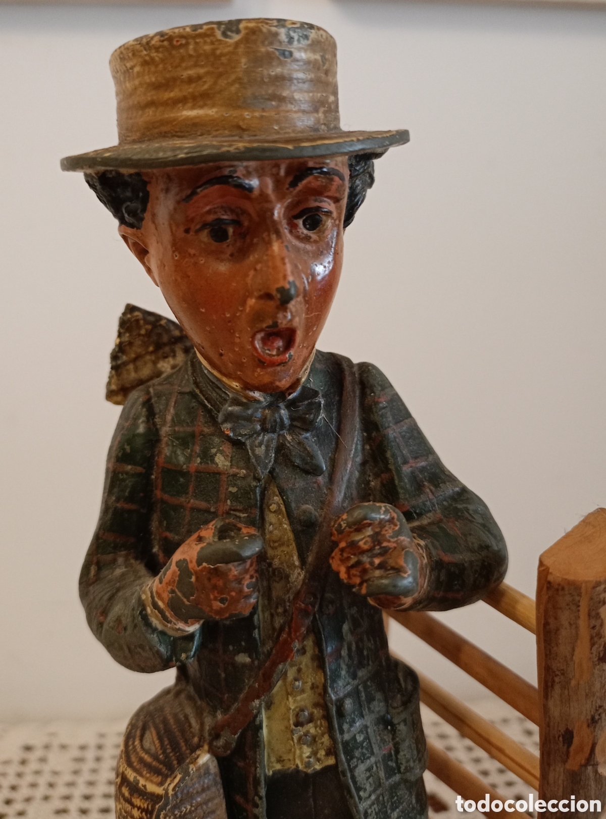 Arte: &rdquo;Le Petit Ramoneur&rdquo; de E.Guillemin s.XIX - Foto 2