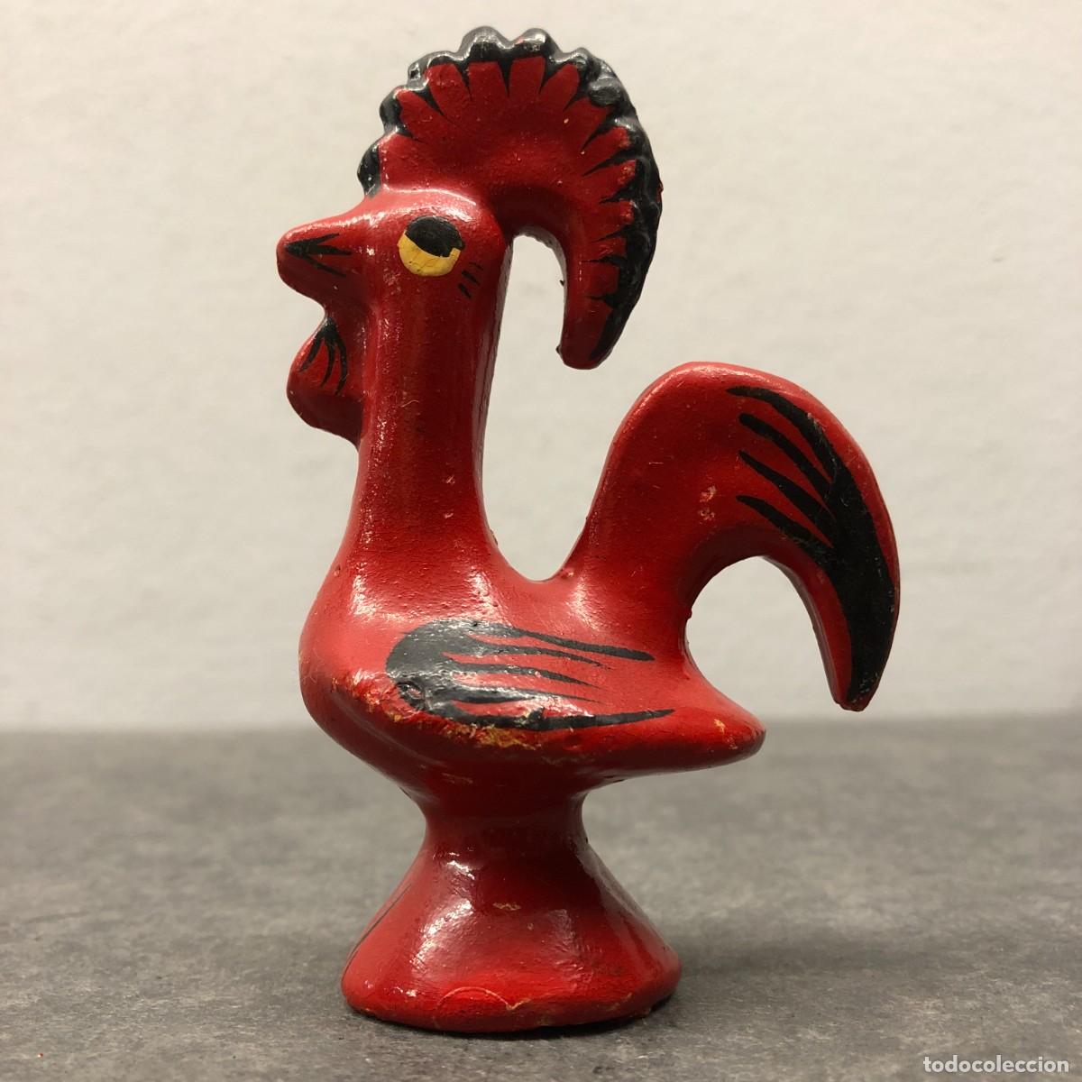 Arte: GALLO DE BARCELOS - ARTESANIA DE PORTUGAL - DE CER&Aacute;MICA O SIMILAR - 10 X 7 CM / 509