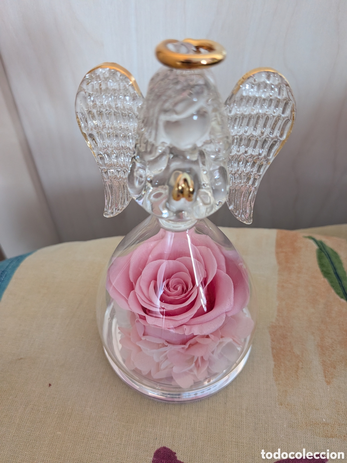Arte: Figura de &aacute;ngel rosa - Foto 2
